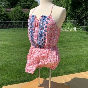 EUC 💯 rayon top Southwest design